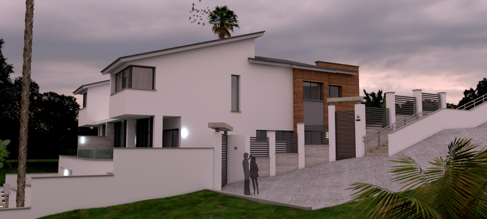 Promoción de 2 chalets pareados en Calle Jose Gorostiza (imagen 1 de 9)