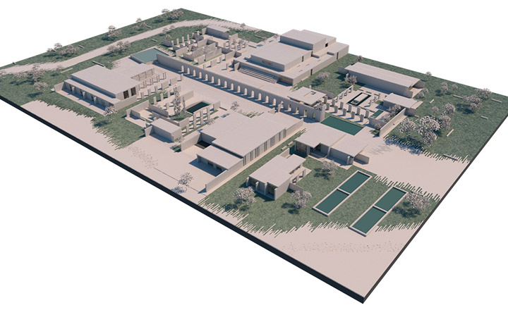 Render de los distintos niveles del proyecto