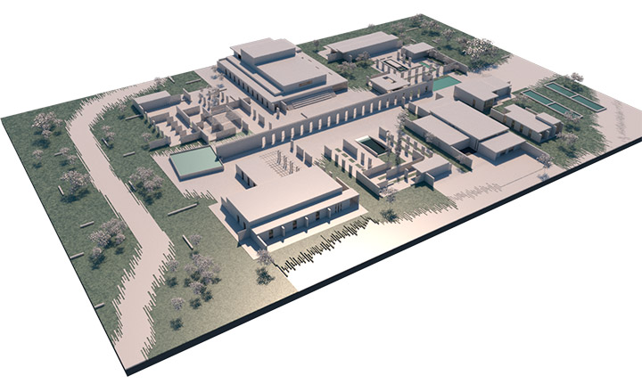 Render de los distintos niveles del proyecto